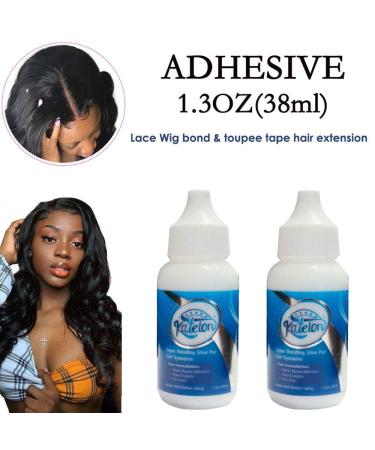 Lace Wig Glue Bold Hold 1.3oz - Hair Replacement Adhesive for Lace Front Wigs, Toupees & Hairpieces - Buy Online on GoSupps.com