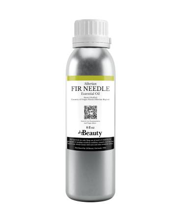 Bulk Fir Needle Essential Oil - 8 Fl Oz Large Size Bottle - 100% Pure & Undiluted - Christmas Tree Scent Steam Distilled from The Needles of Fir Tree Forest 8 Fl Oz (Pack of 1)