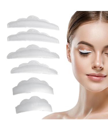 ADERN Lash Lift Shield | Silicone Curler Eyelash Pad | Reusable Soft Eyelash Lifting Tools Eyelash Separator Tool Sticky Curler Balm Lifter Roller
