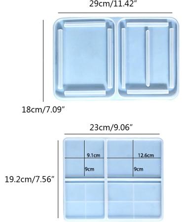 XUYUH Tissue Box Tissue Box Silicone Mold Candle Aromatherapy Soap Making Mould Chocolate Candy Decorating Tool Household Supply - Buy Online on GoSupps.com