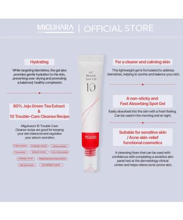 Buy A.C Blemish Spot Gel (30g) - Effective Acne Treatment for Clear Skin | Fast International Shipping - Buy Online on GoSupps.com