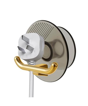 Anulely connector holder - connector holder cable hook organizer |Toothbrush and razor holder for the shower drill-free self-adhesive storage hook for razor coat towel robbery translucent gray