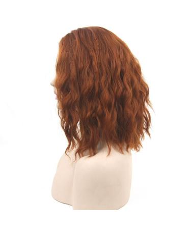 Buy Fouriding Short Curly Wave Bob Wig for Women Brown Halloween Cosplay & Anime Costume - Buy Online on GoSupps.com