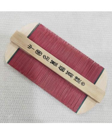 Exceart Wooden Head Lice Comb - Double Sided Bamboo Teeth - Head Massage Comb for Women, Girls, Kids - 2Pcs - Buy Online on GoSupps.com