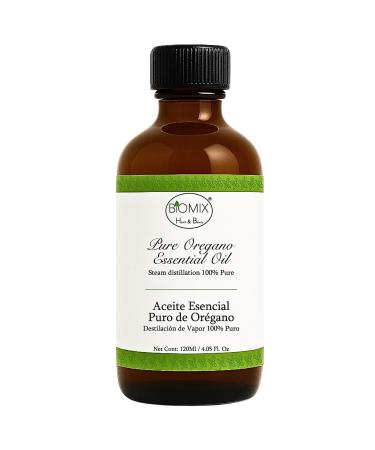 100% Pure Oregano Essential Oil Food Grade High Carvacrol +97 Steam Distilled - Therapeutic for Culinary Wellness Aromatherapy 4 fl oz 120ml