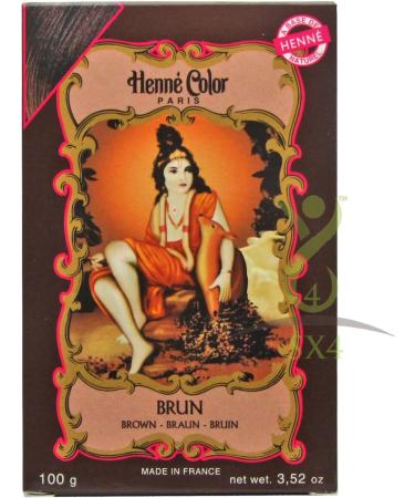 HENNE COLOR Henna Hair Dye Powder Brown 100g (PACK OF 3) Brown 100 g (Pack of 3) - Buy Online on GoSupps.com