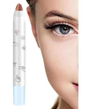 Eye Shadow Sticks Shimmer Waterproof Eyeshadow Pencil - Beauty Make Up Eye Shadow Brightener For Wedding Dating Business Trip Camping Rowces 3 - Buy Online on GoSupps.com