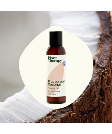 Plant Therapy Fractionated Coconut Oil for Skin Hair Body Diluted Essential Oils 100% Pure Natural Moisturizer Massage & Aromatherapy Liquid Carrier Oil 4 oz 4 Fl Oz (Pack of 1) - Buy Online on GoSupps.com