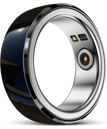 Smart ring smart wearable ring health tracker for men and women ceramic smart ring exercise monitoring counter heart rate sleep health tracker app control waterproof with charging compartment 5 - Buy Online on GoSupps.com