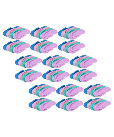 Zerodeko 24 Pairs Disposable Slippers Spa Slippers Foam Shower Slippers Anti-slip Beauty Salon Slippers Disposable Flip-flops Disposable Foam Slippers Pedicure Sandals Eva Travel
