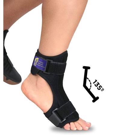 Everyday Medical Plantar Fasciitis Night Splint Brace for Plantar Fasciitis Pain Relief I Dorsal Foot Stretching Support for Achilles Tendonitis, Heel Pain, Plantar Fascia, Drop Foot -Men & Women