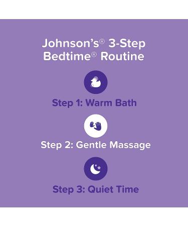 Johnson's Bedtime Baby Lotion with Coconut Oil & NaturalCalm Aromas 13.6 fl. oz - Hypoallergenic & Paraben-Free Baby Skin Care - Buy Online on GoSupps.com
