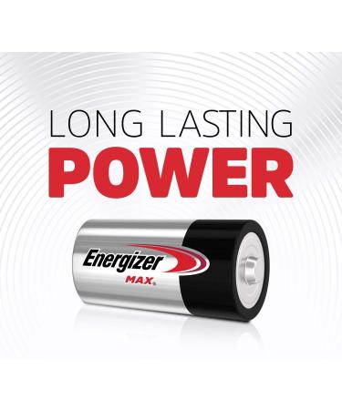 Buy Alkaline C Batteries 1.5V - Max Power Long Lasting | International Shipping - Buy Online on GoSupps.com