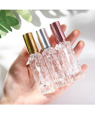Kopida 10ml Reusable Empty Spray Atomizer for Girl Women Mini Perfume Travel Refillable Glass Spray Bottle Atomizer Portable Leak-proof Travel Sprayer - Buy Online on GoSupps.com