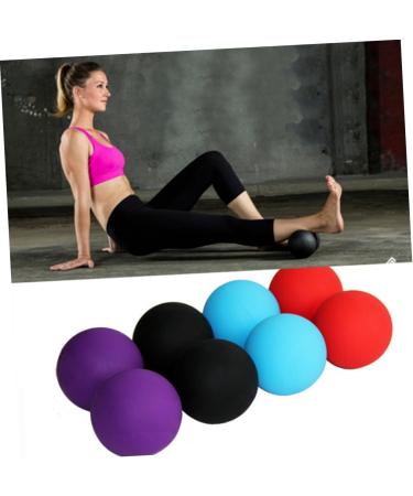 Healvian 3ST Yoga Ball - Mobility Peanut Massage Roller for Muscle Relaxation & Fitness - Silicone Lacrosse Peanut Ball - Buy Online on GoSupps.com
