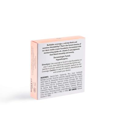 Honest Everything Cream Foundation Compact - Honey 0.31 oz - Buy Online on GoSupps.com
