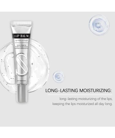  Generisch Peptide Lip Treatment Lip Balm with Hyaluronic Acid Mini Lip Gloss and Lip Balm for Dry Lips with Hyaluronic Acid and Night Mask for Glowing Skin (3) - Buy Online on GoSupps.com