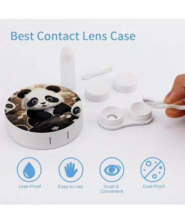 Buy Cute Panda Contact Lens Case - Travel-Friendly Lens Care Box | Shop Now - Buy Online on GoSupps.com