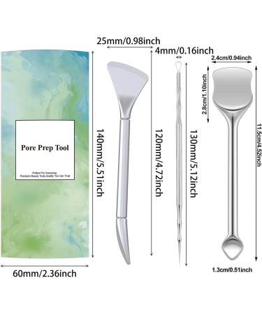Amagogo Pore Prep Tool Facial Pore Cleaner Lightweight Blemish Spots Extractor Blackhead Extractions Tool for Whitehead Popping - Buy Online on GoSupps.com