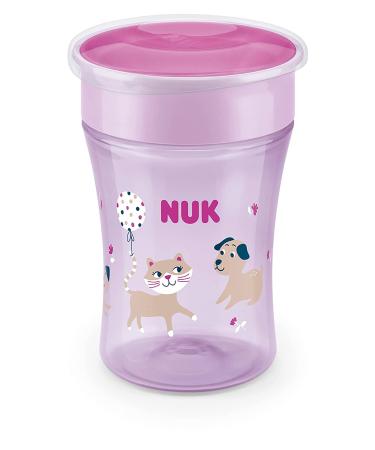 NUK Evolution 360 Cup 8 oz Pink 2-Pack for 8+ Months â€“ BPA-Free Toddler Sippy Cups - Buy Online on GoSupps.com