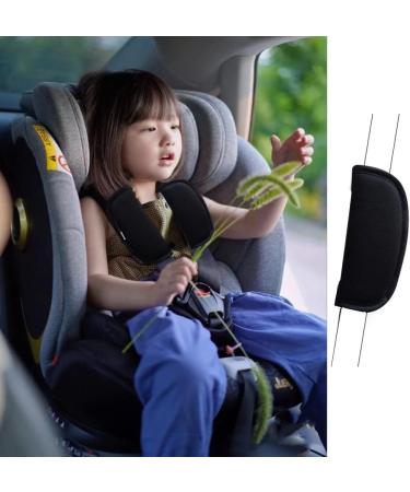 RuishiLinh Soft Baby Child Harness Car Seat Belt Covers - 2 Pairs | Safety Shoulder Pad Protection Cushion for Infant Stroller Pushchair Seatbelt - Buy Online on GoSupps.com