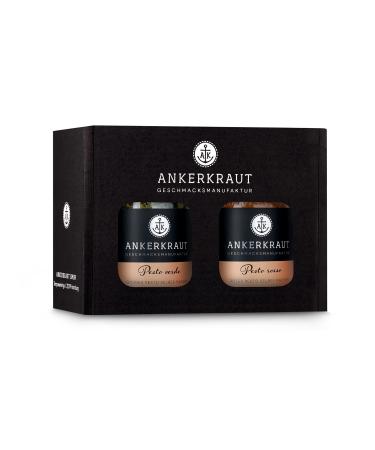 Ankerkraut pasta party box pesto rosso and pesto verde in a cork glass