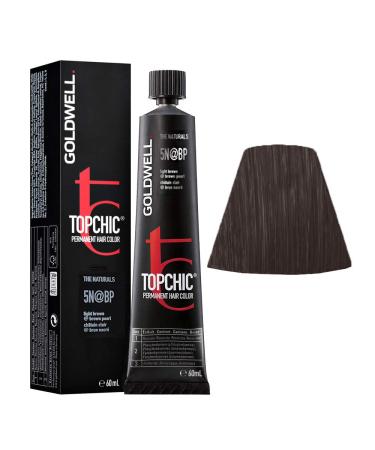 Goldwell Topchic Elumenated Haarfarbe 5N BP 60 ml braun 60 ml (1Pack) - Buy Online on GoSupps.com