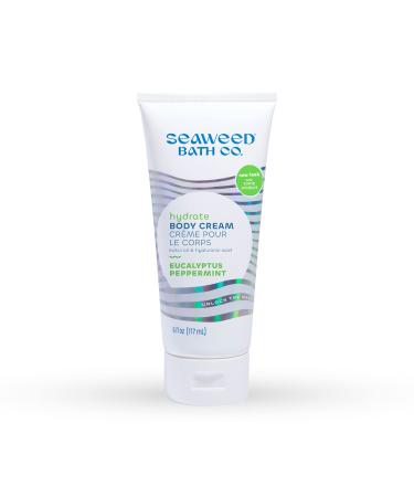 Seaweed Bath Co  Body Cream Eucalyptus Peppermint  6 Fl Oz