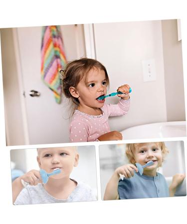 Minkissy 3 Sets Children's Training Toothbrush - Milk Teeth Cleaning Accessories for Kids - Buy Online on GoSupps.com