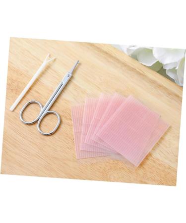 1 Set Double Eyelid Sticker Double Sided Eyelid Sticker Natural Eyelid Stickers Slim Fiber Strip - Buy Online on GoSupps.com