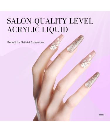 Saviland Acrylic Liquid 16.91OZ - Low Odor Large Capacity for Nail Extension & Carving | Ideal for Home & Salon Use - Buy Online on GoSupps.com