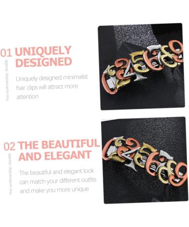 Beatifufu Hairpin Hair Accessories Women Hair Clips Hair Barrette Hair Clips for Women Ponytail Clip Hair Clips for Barrettes for Women Hair Jewelry Barrettes for - Buy Online on GoSupps.com