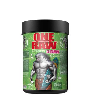 Beaufit SL Zoomad Labs One Raw Glutamine flavoured 400g Cherry Bomb