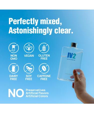 IV2 Premium Hydration Powder | Sugar-Free Electrolyte Mix with Amino Acids & Vitamins | Vegan Non-GMO Gluten-Free | 40 Servings - Buy Online on GoSupps.com
