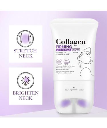 Sadoer Face & Neck Collagen Cream | Korean Firming & Lifting Neck Roller | Anti-Wrinkle Cream for Youthful Skin - Shop Now - Buy Online on GoSupps.com