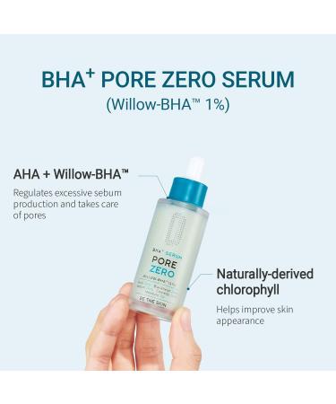 BE THE SKIN BHA+ Pore Zero Serum 1.01 fl oz / 30 ml | Facial serum for pore care and sebum control | For sensitive and combination skin - Buy Online on GoSupps.com