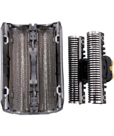  Trade-Shop Trade-Shop Razor Foil Combo Pack Blade Block Compatible with Braun 51B 51S 65751704:Type 5751-550cc-4 Series 5 C&R 5759 65751 - Buy Online on GoSupps.com