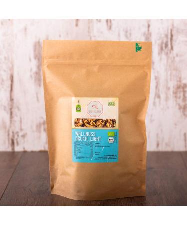 s ssundclever.de |Bio walnut kernels |1.0 kg |Walnut break |bright cores |untreated and 100% natural |Plastic-free and ecological and sustainable packed 1000.0 gram