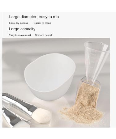 Face Mask Mixing Bowl Set DIY Facemask Mixing Tool Kit with Mask Bowl and Silicone Brush Silicone Lightweight Exquisite Silicone Brush Set - Buy Online on GoSupps.com