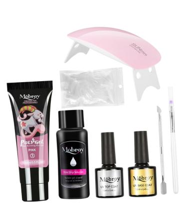 Healeved 1set Manicure Tools Set Manicure Glue Manicure Gel Manicure Extension Tool Manicure Lengthen Kit Nail Extend Abs