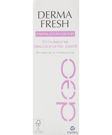 Dermafresh Hyper-Sweating Feet Emulsion Deodorant - 100ml for Excessive Sweat & Odor Relief | Best Foot Care Solution - Buy Online on GoSupps.com