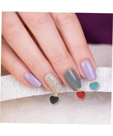 Ipetboom 1 Set Nail Pendant Nail Tools Nail Jewelry Pendant Hand Drill for Tips Nail Piercing Tool Resin Nail Charms Nail Dangle Diy Decor Nail Art Jewelry Dangle Perforation Decorate Alloy 8x8cm Colorful - Buy Online on GoSupps.com