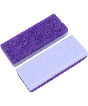 FRCOLOR 12pi ces Pierre Pour Outils De P dicure Pierre Volcanique Exfoliant Pour Peaux Mortes Et Callosit s Facile Transporter Couleur Violette 1 unit (Lot de 1) Comme Illustr X2pcs - Buy Online on GoSupps.com