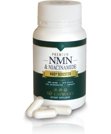 Premium NMN Supplement Set - Nicotinamide Riboside Marine Collagen Trans-Resveratrol - Buy Online on GoSupps.com