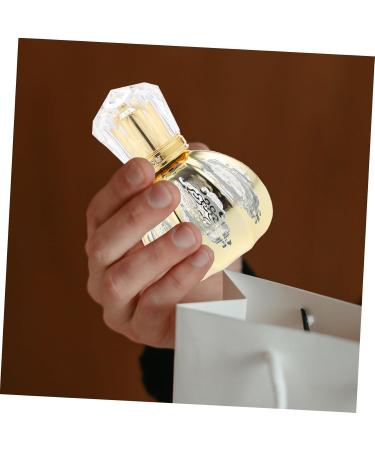 POPETPOP Perfume Bottle Fragrance Container Perfume Dispenser Spray Container Crystal Perfume Holder Liquid Hand Dispenser Perfume Container Empty Glass Travel Lotion Filling Plastic Abs - Buy Online on GoSupps.com