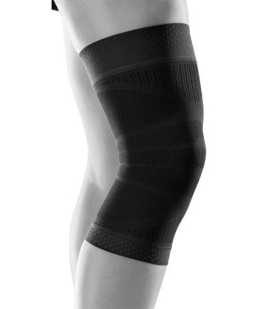 Bauerfeind Sports Compression Knee Support - Lightweight Design - Size M, Black - Buy Online on GoSupps.com