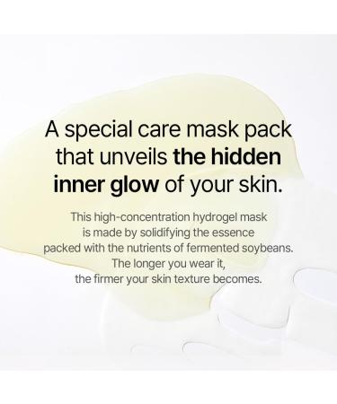 mixsoon Bean Collagen Hydrogel Mask 1PACK(35gX5ea) low molecular Deep Nutrition Radiance Hydration All-In-One Firming Ingredients Absorbing Over Time Korean Glass Skin Care - Buy Online on GoSupps.com