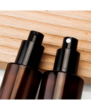 TUPSYBL 2 Pcs 100ml 3.4oz Upscale Amber Glass Spray Bottles Refillable Fine Mist Spray Bottles Cosmetic Bottles Containers for Essential Oil Aromatherapy Makeup Travel - Buy Online on GoSupps.com