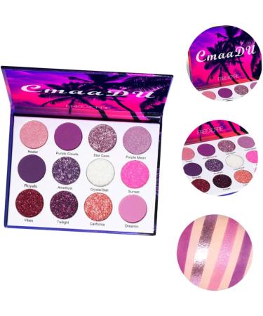 Beavorty 2 Boxes eyeshadow palette metal tray makeup pallet glitter eye shadow Cosmetics Makeup Eye Shadow 1 count (Pack of 1) Colorfulx2pcs - Buy Online on GoSupps.com