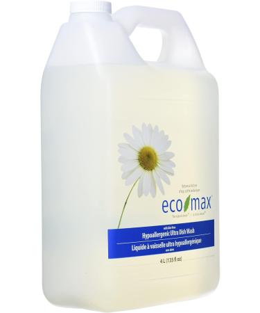 Eco-Max - Hypoallergenic - Ultra Dish Wash - 4L Fragrance-Free 4 l (Pack of 1) - Buy Online on GoSupps.com